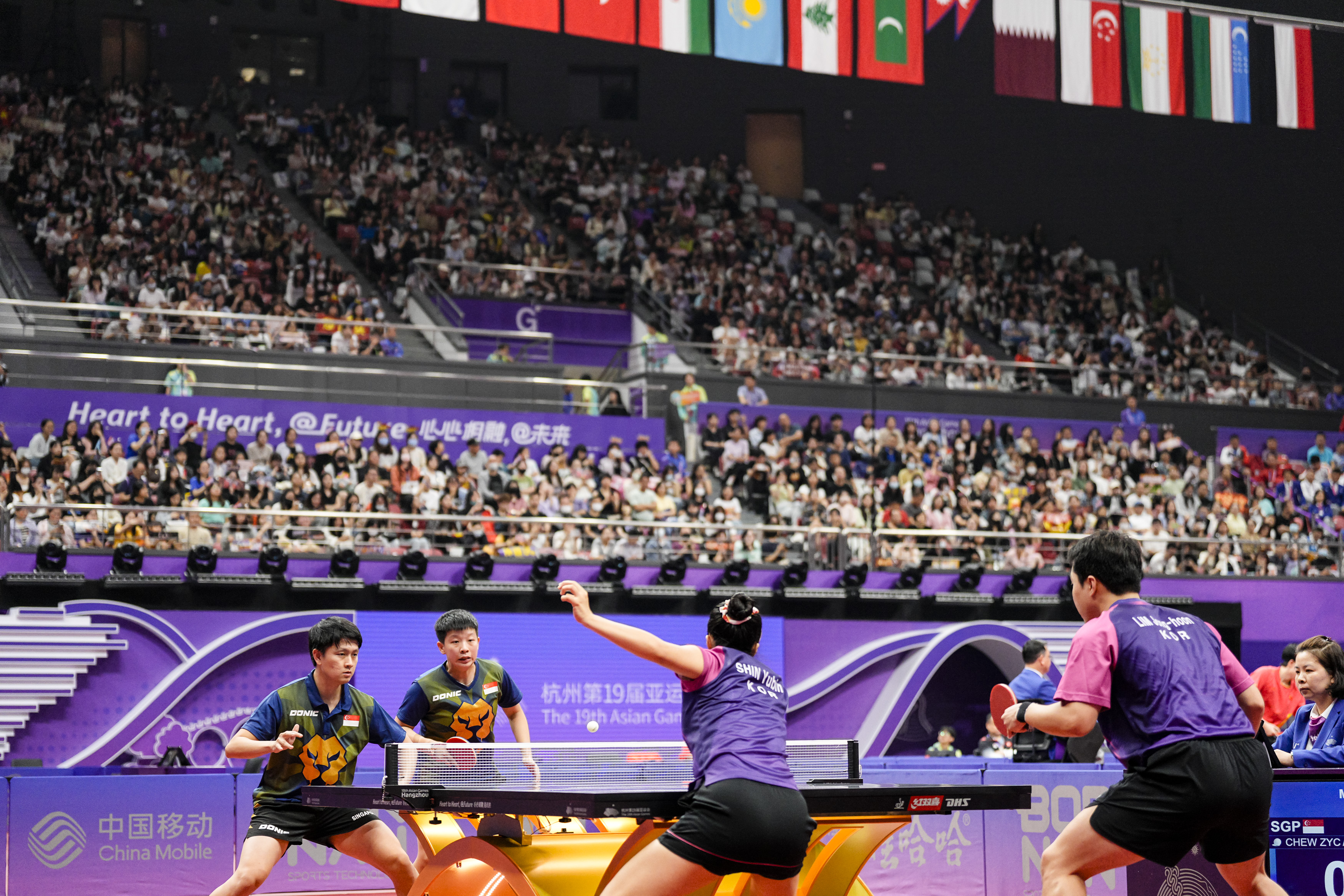 Hangzhou 2022 Table Tennis action in full flow for Team Singapore’s